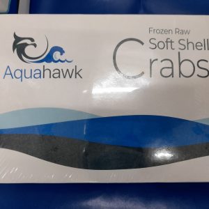 Aquahawk Raw Whole Fully Cleaned Soft Shell Crab Primes 800g net (14 per 1kg box)
